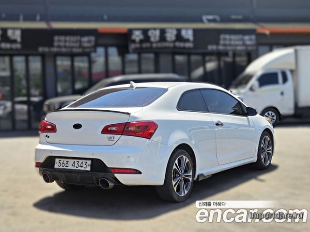 KIA K3 COUPE 2014 — 130 884 км, белый, Корея — под ключ — фото 2