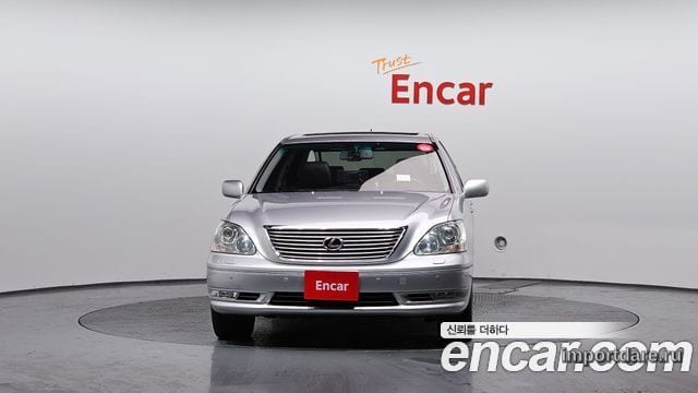 LEXUS LS430 2004 — 183 062 км, серебристо-серый, Корея — под ключ — фото 3