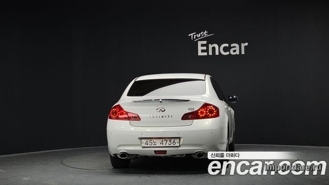 Infiniti G25 сзади