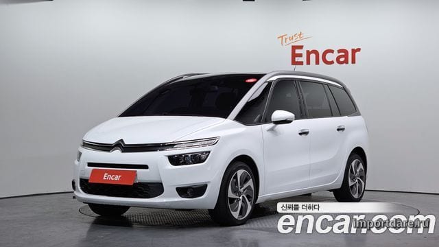 CITROEN GRAND C4 PICASSO 2016 — 110 442 км, белый, Корея — под ключ — фото 11