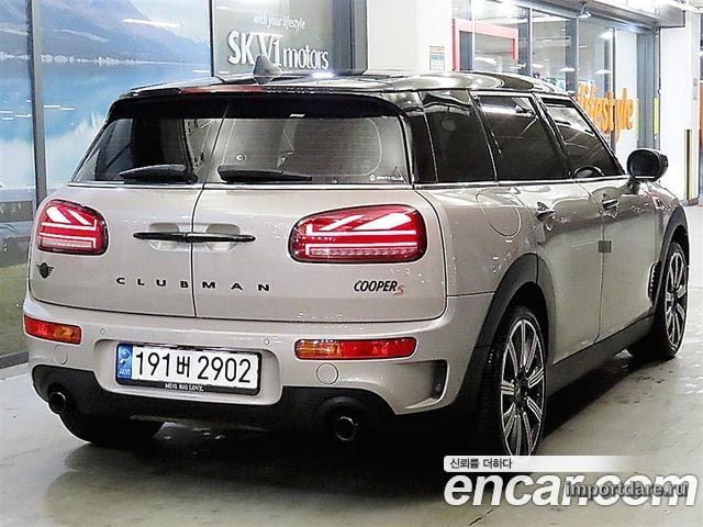 MINI COOPER S CLUBMAN 2023 — 40 107 км, серебристо-серый, Корея — под ключ — фото 4