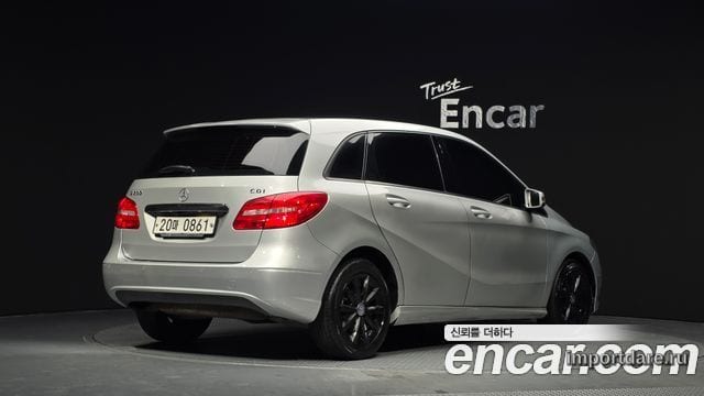 MERCEDES-BENZ B-CLASS W246 2013 — 168 684 км, серебристый, Корея — под ключ — фото 2
