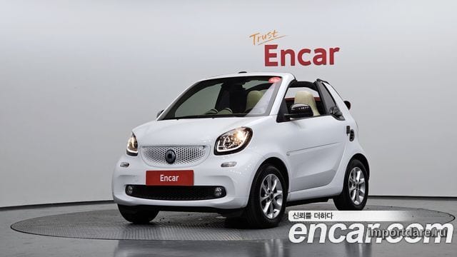 SMART FORTWO CABRIO 2017 — 51 581 км, белый, Корея — под ключ — фото 11