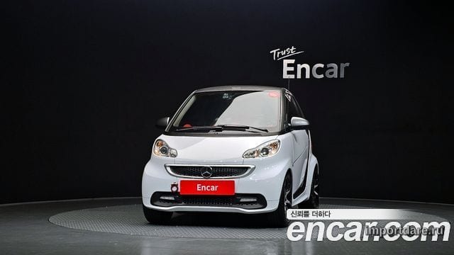 SMART FORTWO CABRIO 2014 — 136 376 км, белый, Корея — под ключ — фото 3