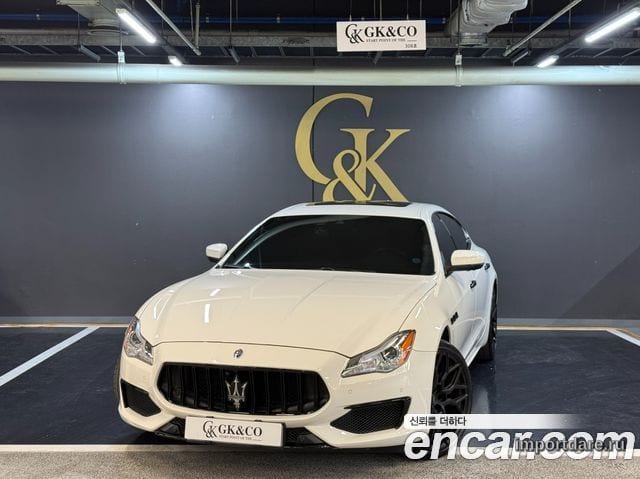 MASERATI QUATTROPORTE 2017 — 28 600 км, Корея — под ключ — фото 1