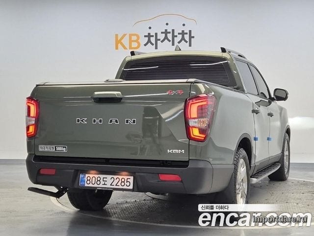 KGM Musso Sports Khan интерьер
