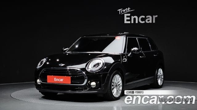 MINI COOPER D CLUBMAN 2018 — 79 331 км, чёрный, Корея — под ключ — фото 1