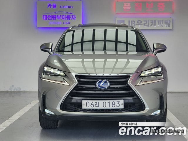 LEXUS NX300H 2017 — 71 430 км, светло-золотистый, Корея — под ключ — фото 2