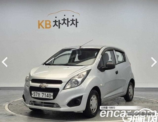 CHEVROLET SPARK 2013 — 87 529 км, Корея — под ключ — фото 1