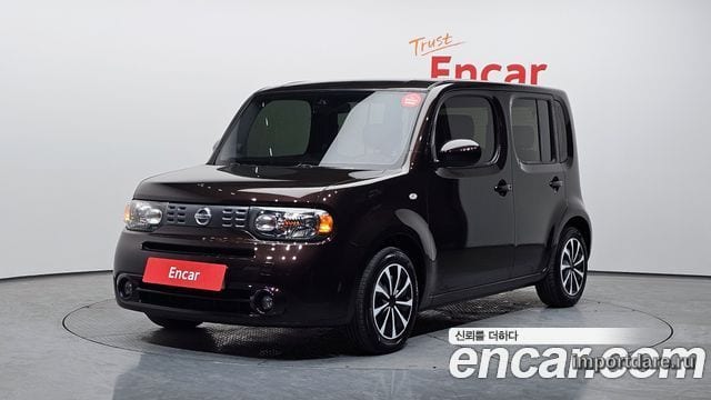 NISSAN CUBE 2011 — 178 565 км, коричневый, Корея — под ключ — фото 1