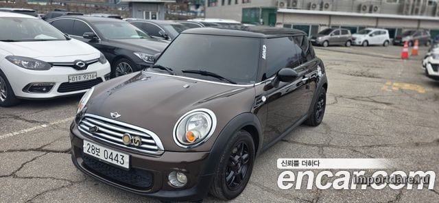 MINI COOPER D 2013 — 147 705 км, светло-золотистый, Корея — под ключ — фото 1