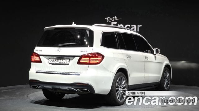 MERCEDES-BENZ GLS-CLASS X166 2017 — 192 313 км, белый, Корея — под ключ — фото 2