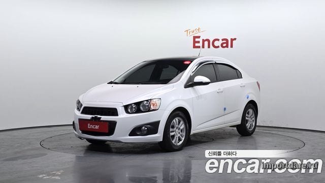 CHEVROLET AVEO SEDAN 2015 — 96 252 км, белый, Корея — под ключ — фото 1