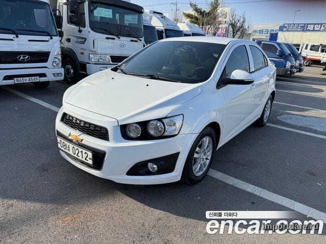 CHEVROLET AVEO SEDAN 2016 — 97 367 км, белый, Корея — под ключ — фото 1