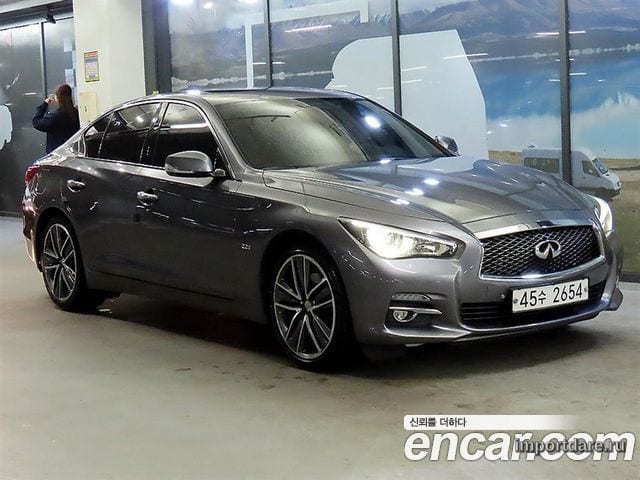 INFINITI Q50 2014 — 149 853 км, серый, Корея — под ключ — фото 1