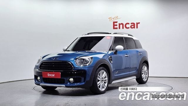MINI COOPER D COUNTRYMAN 2018 — 57 143 км, синий, Корея — под ключ — фото 1