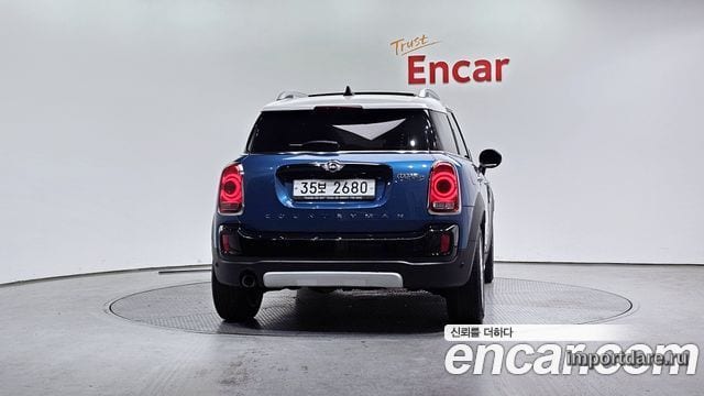 MINI COOPER D COUNTRYMAN 2018 — 57 143 км, синий, Корея — под ключ — фото 4