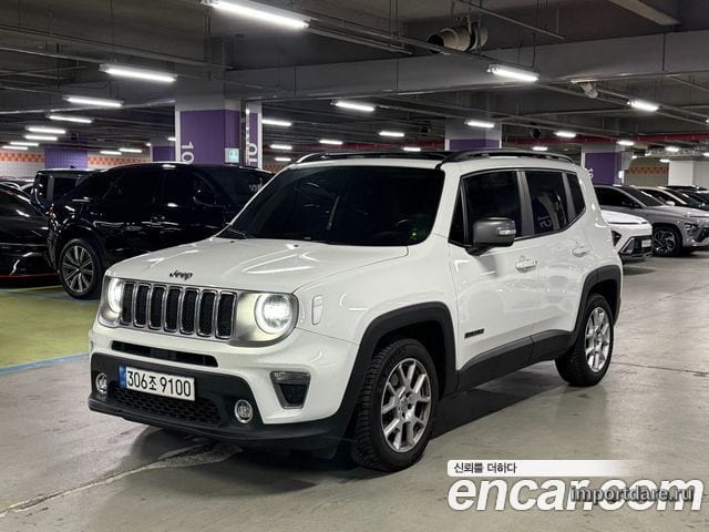 JEEP RENEGADE 2021 — 33 094 км, белый, Корея — под ключ — фото 3