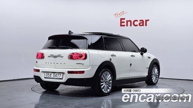 MINI COOPER D CLUBMAN 2016 — 109 407 км, белый-перламутр, Корея — под ключ — фото 2