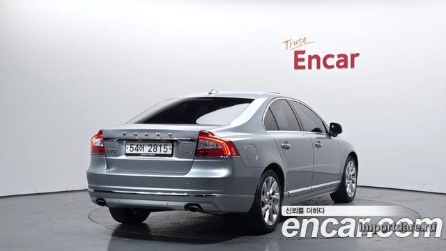 VOLVO S80 2015 — 97 900 км, светло-серебристый, Корея — под ключ — фото 2