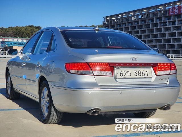 HYUNDAI GRANDEUR NEW LUXURY 2009 — 181 991 км, серебристый, Корея — под ключ — фото 5