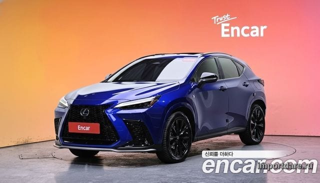 LEXUS NX450H+ 2022 — 43 937 км, синий, Корея — под ключ — фото 2