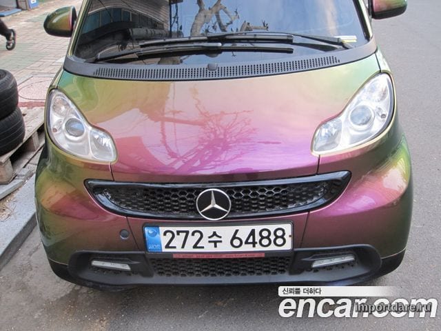 SMART FORTWO COUPE 2013 — 51 000 км, коричневый, Корея — под ключ — фото 1