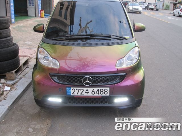 SMART FORTWO COUPE 2013 — 51 000 км, коричневый, Корея — под ключ — фото 2