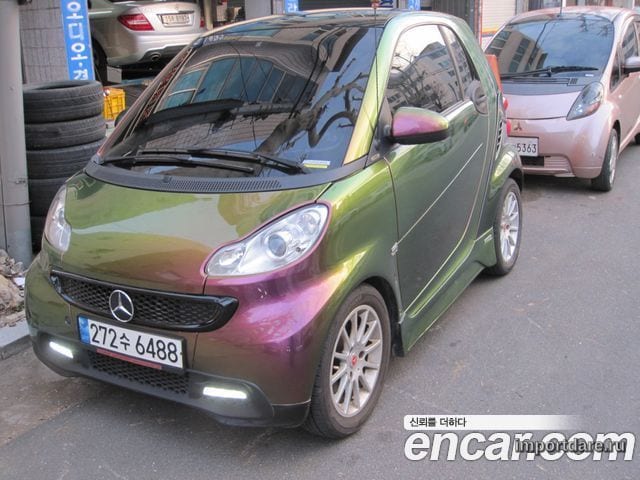 SMART FORTWO COUPE 2013 — 51 000 км, коричневый, Корея — под ключ — фото 3