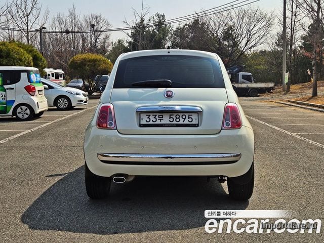 FIAT 500 2013 — 191 170 км, белый-перламутр, Корея — под ключ — фото 5