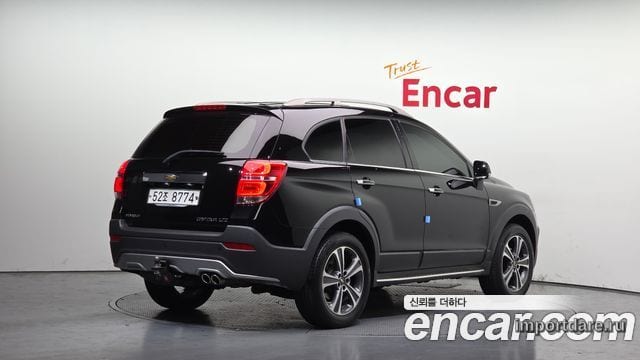 CHEVROLET CAPTIVA 2017 — 117 306 км, чёрный, Корея — под ключ — фото 2