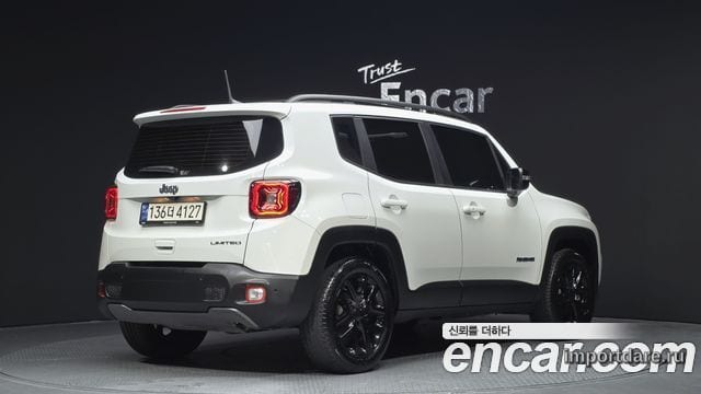JEEP RENEGADE 2023 — 8 536 км, белый, Корея — под ключ — фото 2