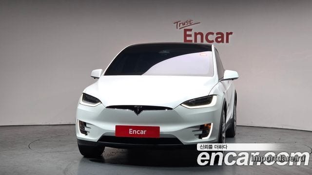 TESLA MODEL X 2019 — 113 422 км, белый, Корея — под ключ — фото 3