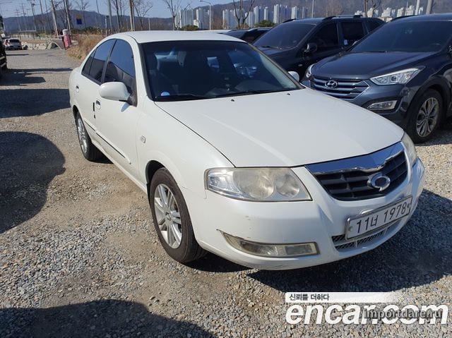 RENAULT KOREA SM3 NEW 2007 — 194 561 км, белый, Корея — под ключ — фото 6