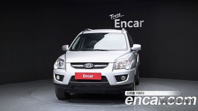 KIA NEW SPORTAGE 2009 — 96 472 км, серебристо-серый, Корея — под ключ — фото 3