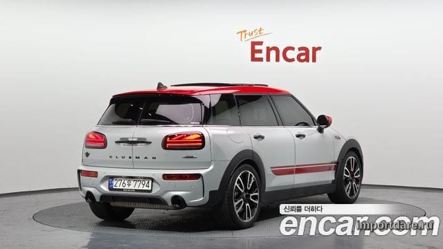 MINI COOPER S CLUBMAN 2023 — 47 773 км, серебристо-серый, Корея — под ключ — фото 2