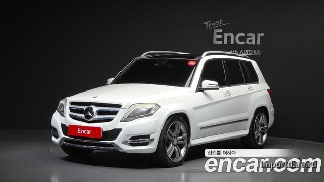 MERCEDES-BENZ GLK-CLASS X204 2014 — 158 513 км, белый, Корея — под ключ — фото 1