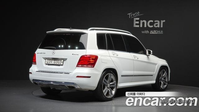 MERCEDES-BENZ GLK-CLASS X204 2014 — 158 513 км, белый, Корея — под ключ — фото 2