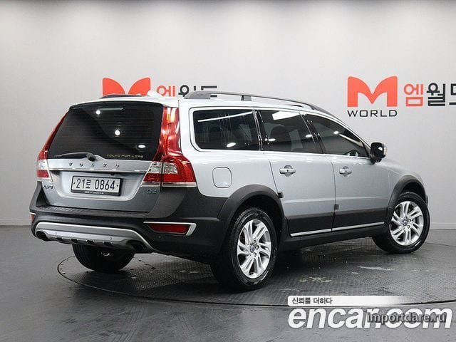 VOLVO XC70 2016 — 178 212 км, светло-серебристый, Корея — под ключ — фото 4