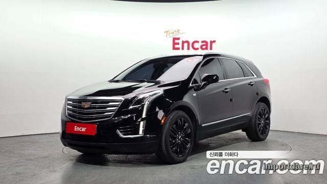 CADILLAC XT5 2018 — 112 350 км, чёрный, Корея — под ключ — фото 1