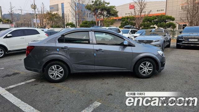 CHEVROLET AVEO SEDAN 2015 — 147 491 км, серый, Корея — под ключ — фото 4