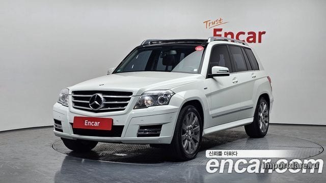 MERCEDES-BENZ GLK-CLASS X204 2011 — 174 141 км, белый, Корея — под ключ — фото 1