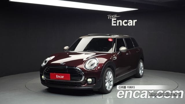 MINI COOPER D CLUBMAN 2017 — 70 046 км, коричневый, Корея — под ключ — фото 1