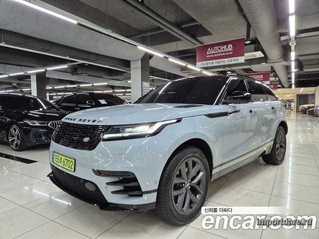 LAND ROVER RANGE ROVER VELAR 2025 — 6 631 км, светло-серебристый, Корея — под ключ — фото 2