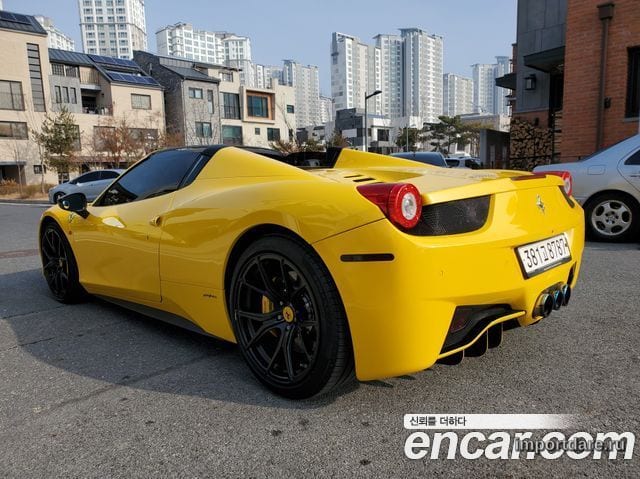 Ferrari 458 интерьер
