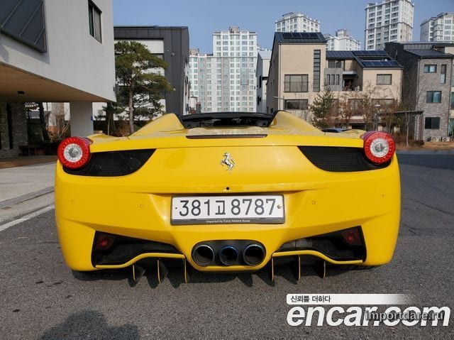 Ferrari 458 детали