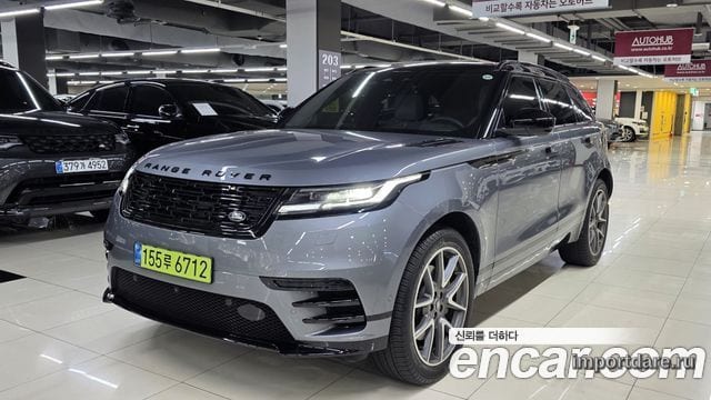 LAND ROVER RANGE ROVER VELAR 2024 — 4 847 км, серый, Корея — под ключ — фото 1