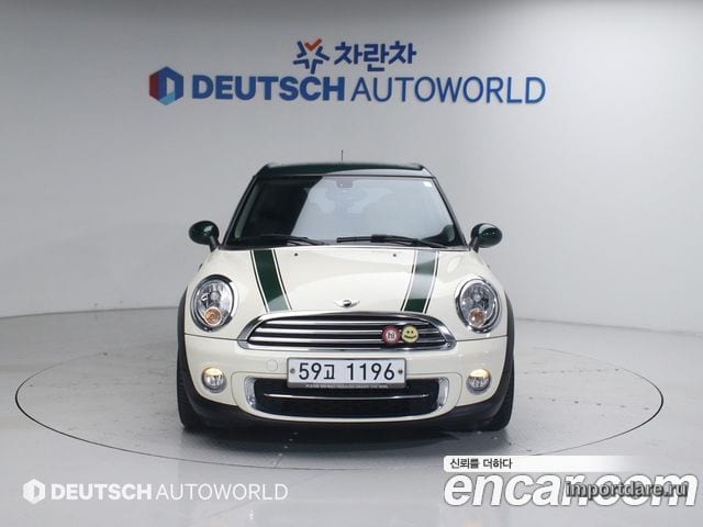 MINI COOPER D CLUBMAN 2013 — 95 320 км, белый, Корея — под ключ — фото 3