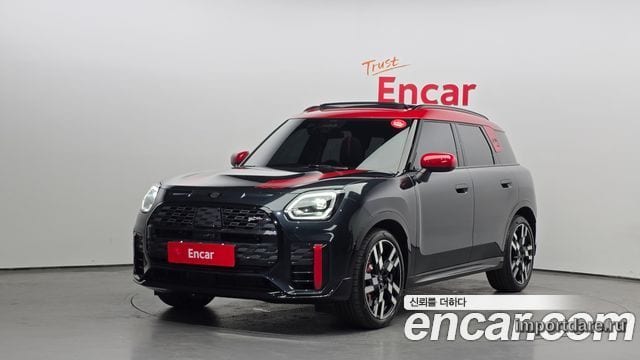 MINI COOPER S COUNTRYMAN 2025 — 6 076 км, тёмно-зелёный, Корея — под ключ — фото 1