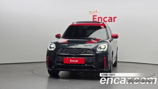 MINI COOPER S COUNTRYMAN 2025 — 6 076 км, тёмно-зелёный, Корея — под ключ — фото 3
